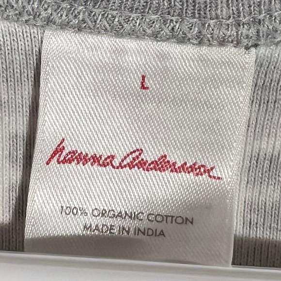 Comfortable and Cozy: Hanna Andersson Women's Large PJ Top | Unwind in Style - Picture 3 of 3